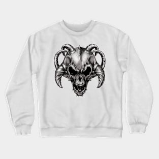 devil skull demon Crewneck Sweatshirt